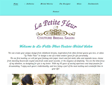 Tablet Screenshot of lpfbridal.com